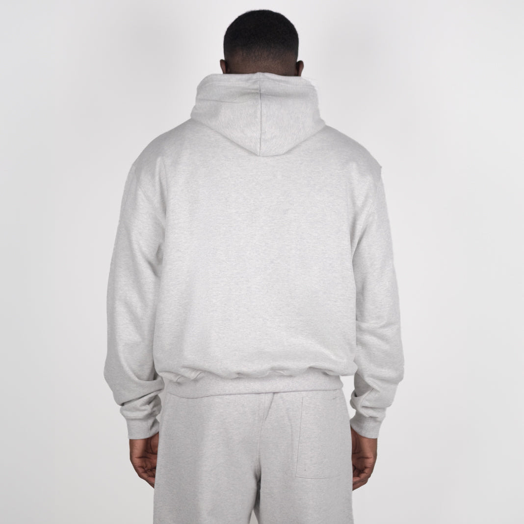 Light Grey Marl Core Hoodie