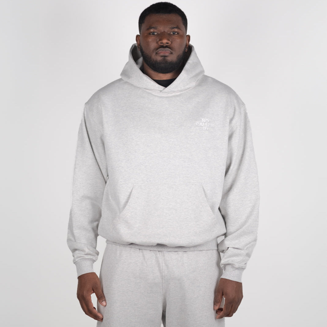 Light Grey Marl Core Hoodie