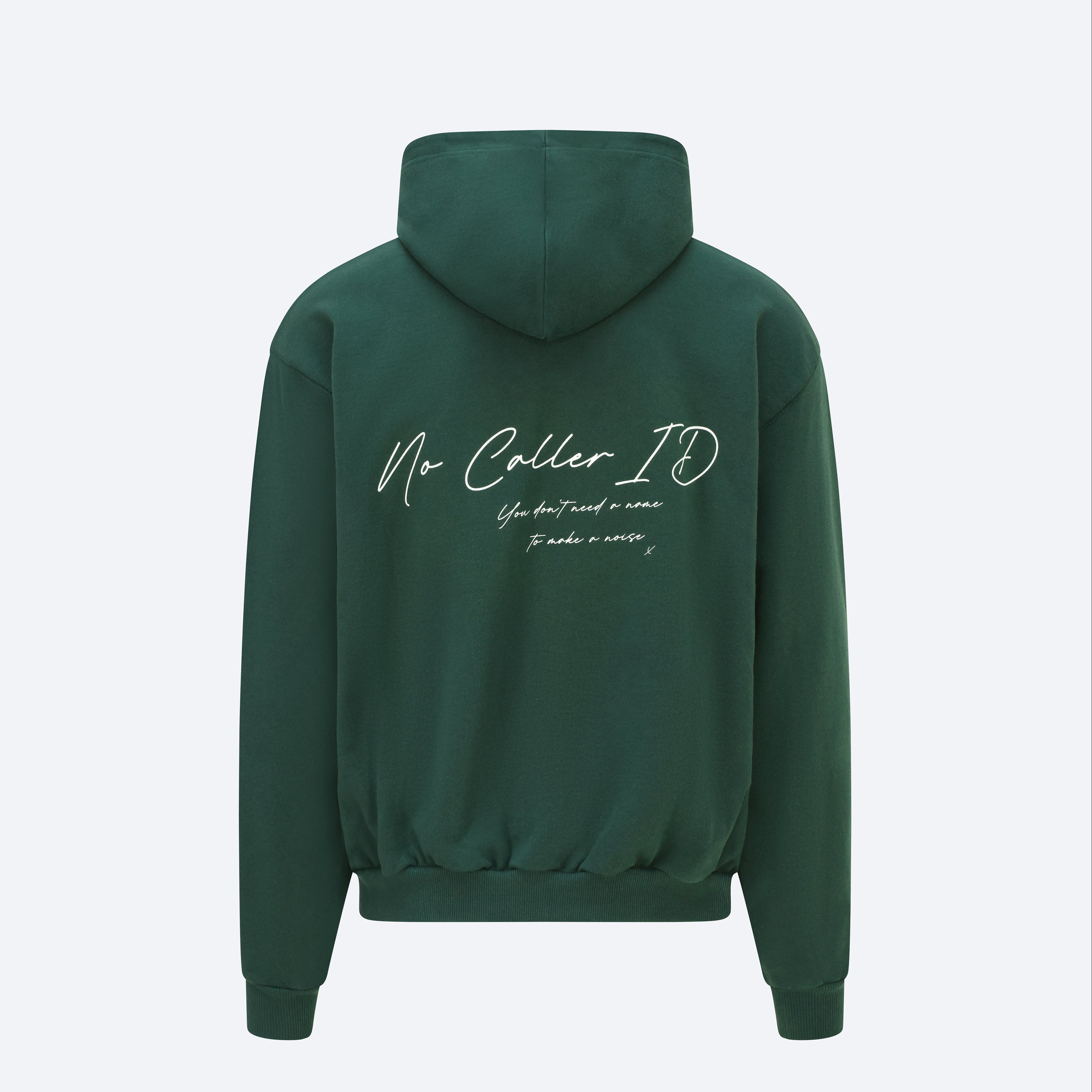 Wild Green Signature Zipped Hoodie