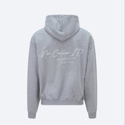 Grey Marl Signature Zipped Hoodie