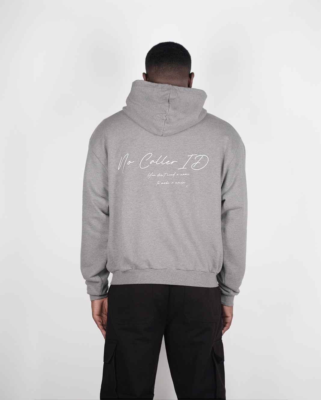 Grey Marl Signature Zipped Hoodie