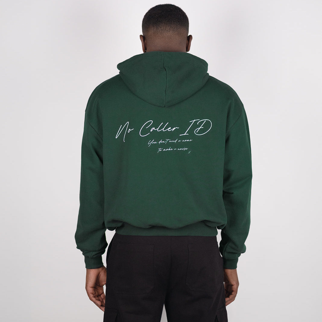 Wild Green Signature Zipped Hoodie