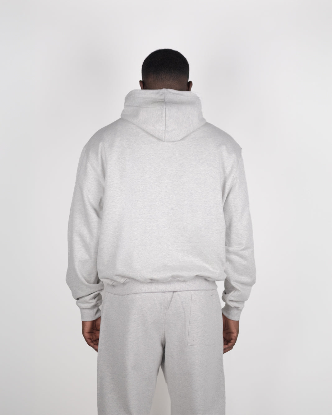 Light Grey Marl Core Hoodie