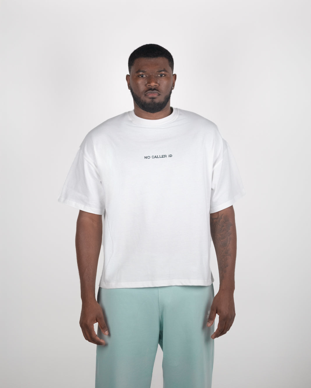 White NCID T-shirt