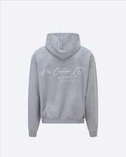 Grey Marl Signature Zipped Hoodie